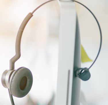 a headset, Apple | DXC Technology